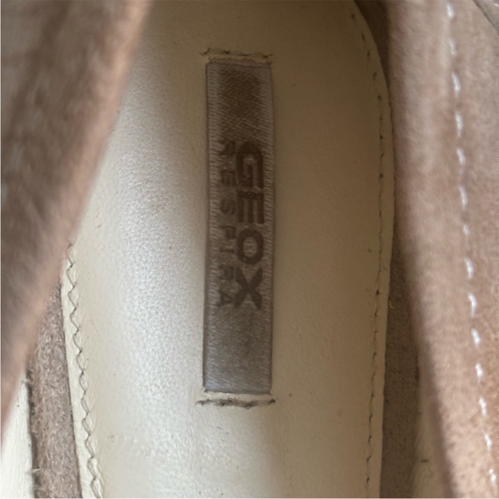 Geox Light Tan Wedge Heels - Picture 5 of 6